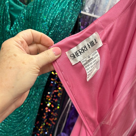 Sherri Hill 55183. NWOT. Never worn. Size 8 fits like 6. - Picture 2 of 3